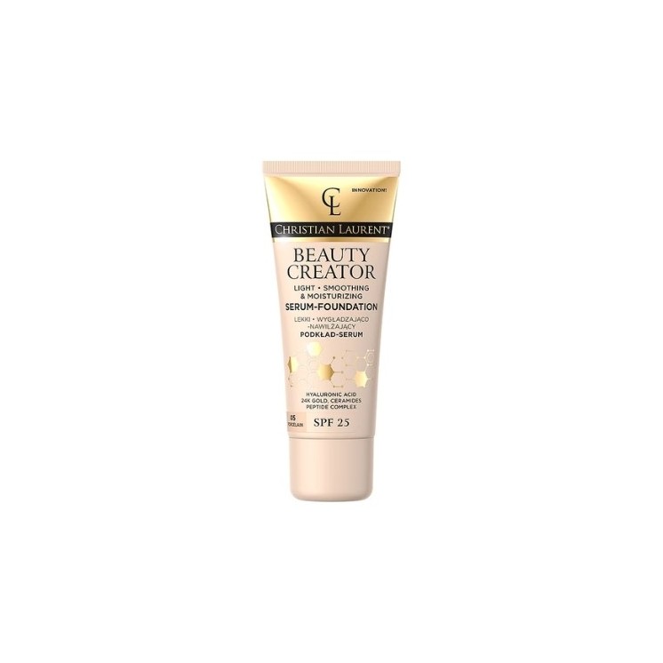 Eveline Christian Laurent Beauty Creator Light Foundation-Sirova SPF25 /05/ Porcelain 30 мл