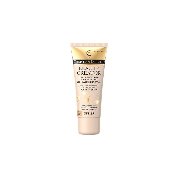 Eveline Christian Laurent Beauty Creator Light Foundation-Sirova SPF25 /15/ Natural Beige 30 мл
