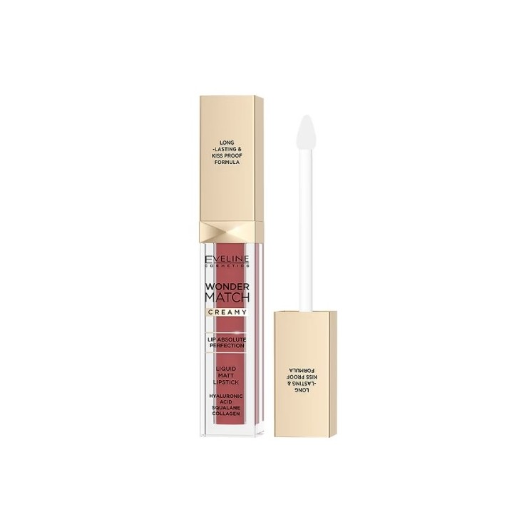 Eveline Wonder Match matte vloeibare lippenstift /07/ Toffee 6,8 ml