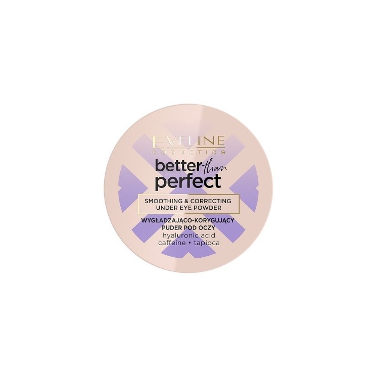 Eveline Better than Perfect розгладжуюча і коригуюча пудра для очей 4 г