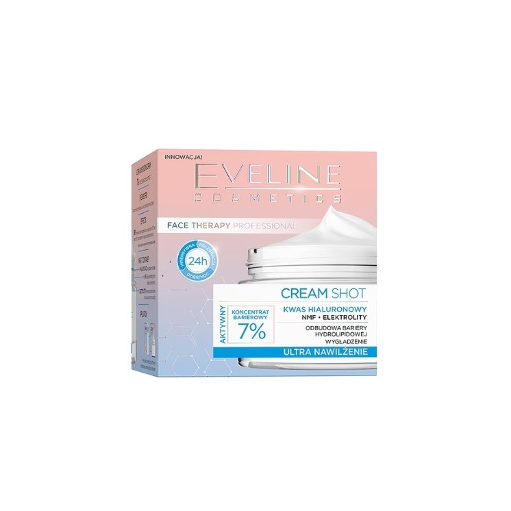 Eveline Cream Shot ultra Крем для обличчя 7% Бар'єрний концентрат 50 мл