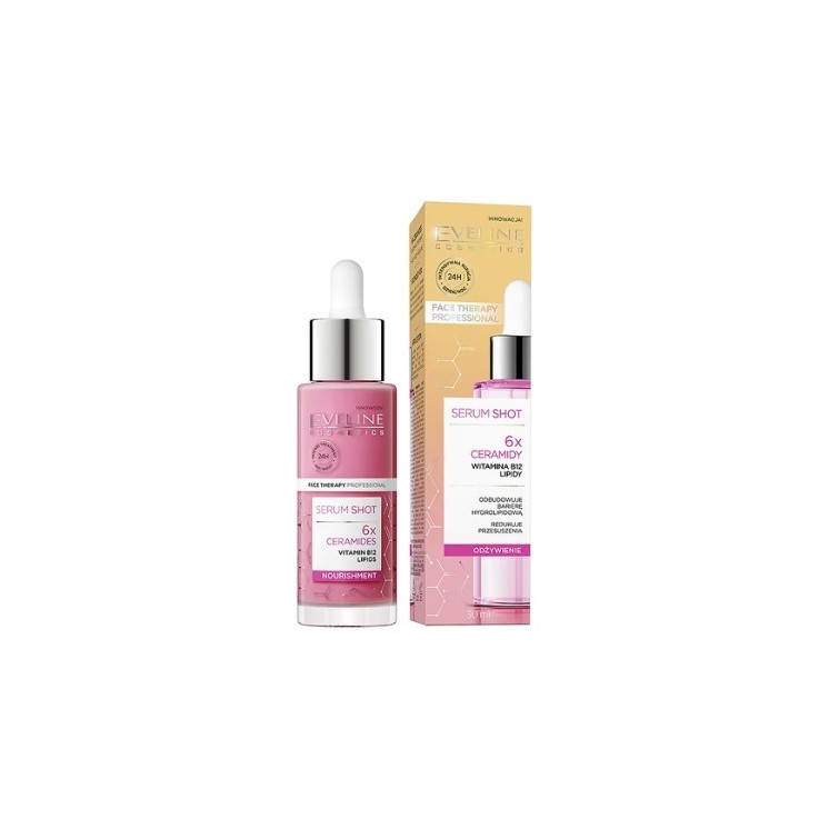 Eveline Serum Shot живильний засіб для обличчя 6x Кераміди 30 мл