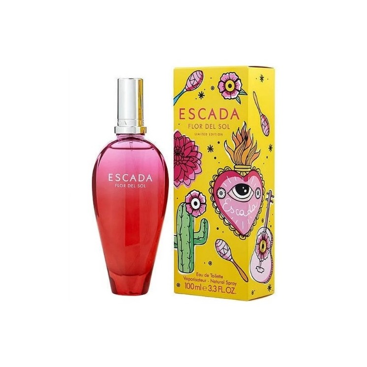 Escada Limited Edition Flor Del Sol Eau de Toilette für Damen 100 ml