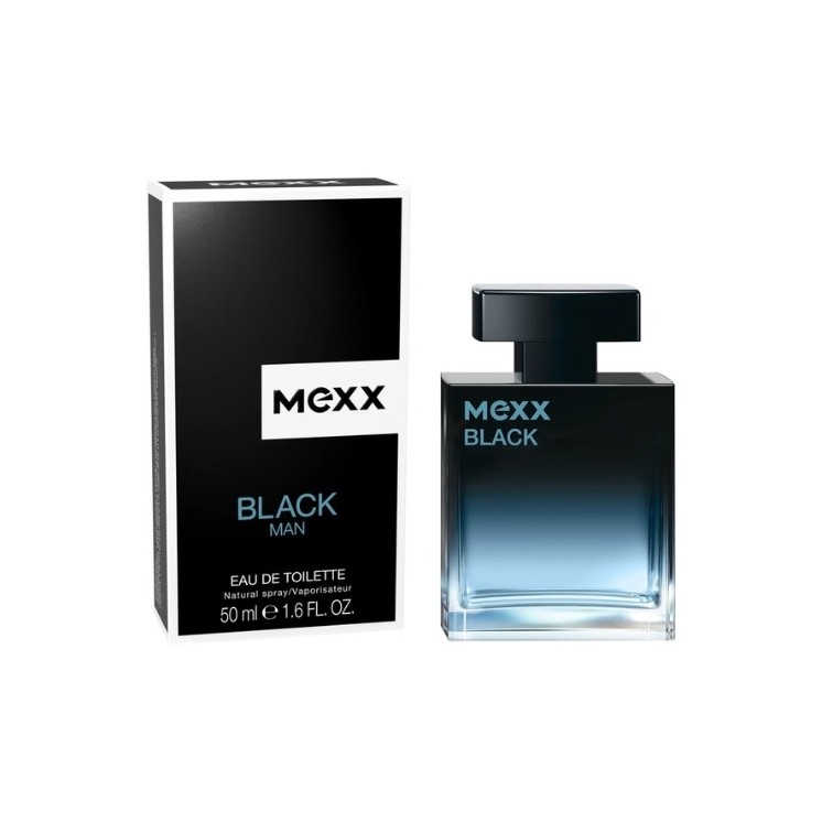 Mexx Eau de Toilette voor Mannen Black for Him 50 ml