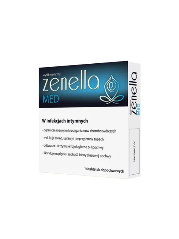 Zenella Med Tabletki dopochwowe 14 sztuk