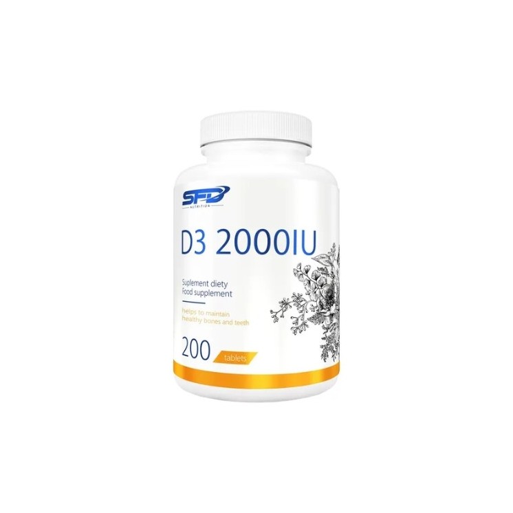 SFD D3 2000IU 200 tablets