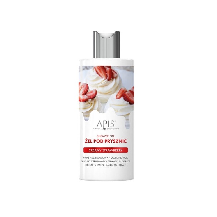 Гель для душу Apis Creamy Strawberry 300 мл
