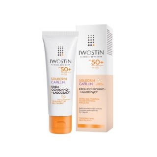 Iwostin Solecrin Capillin ochronno-łagodzący Krem do twarzy SPF50 50 ml