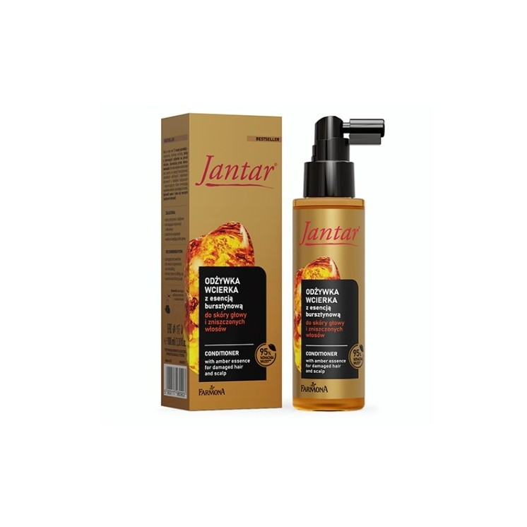 Farmona Jantar regenerierender Conditioner-Gummi für strapaziertes Haar mit Amber-Essenz 100 ml