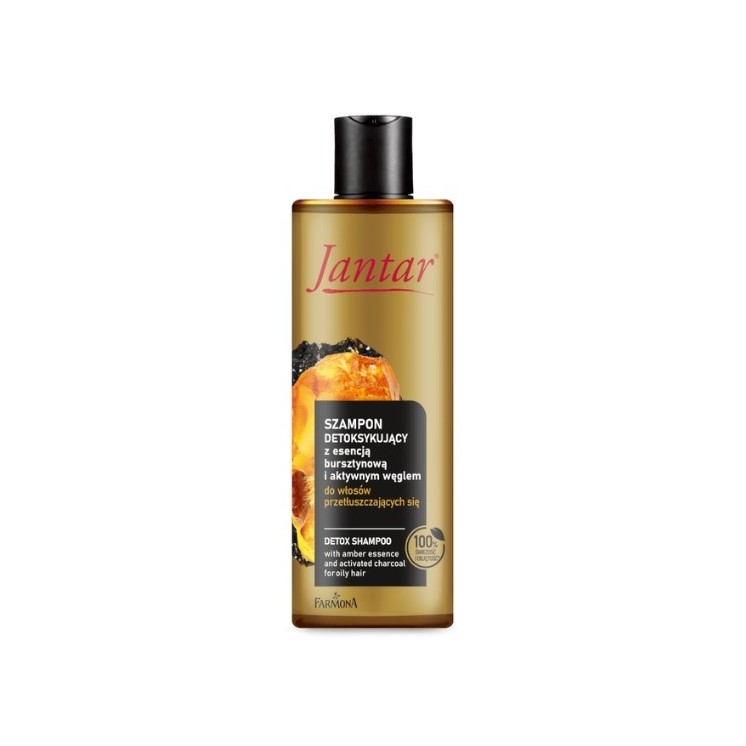 Farmona Jantar ontgiftende haarshampoo met actieve kool 300 ml