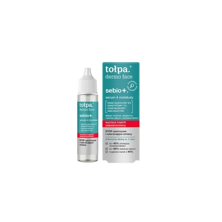 Tołpa Dermo Face Sebio+ Serum 4 moleculen voor het gezicht 20 ml