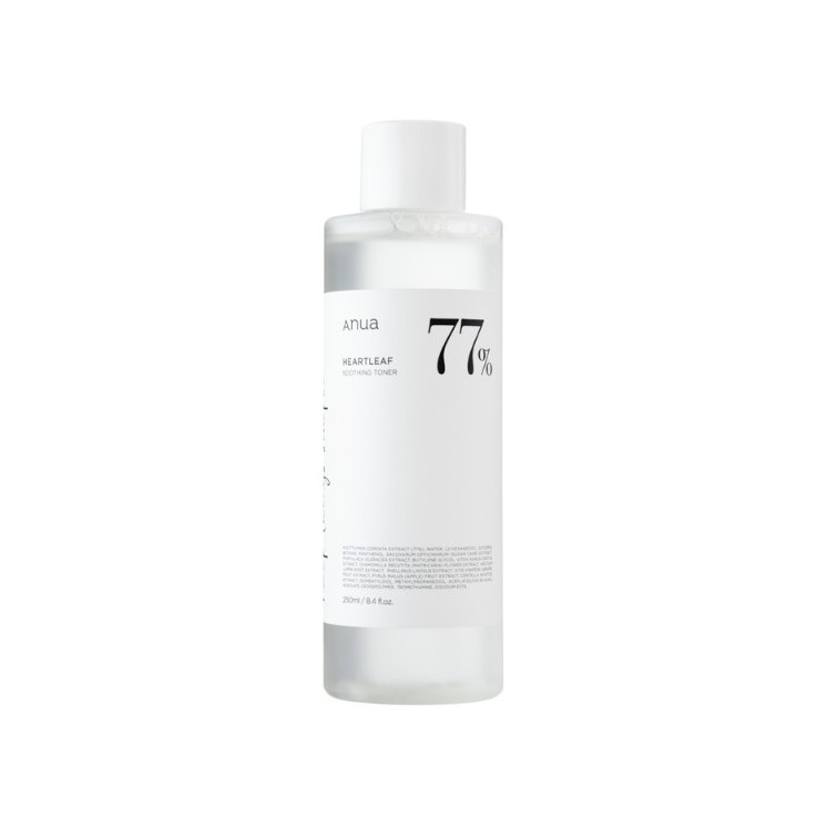 Anua Heartleaf 77% Soothing Toner Kalmerende Gezichtstoner 250 ml