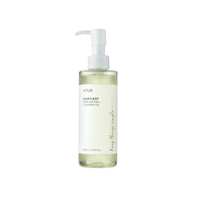 Очищаюча олія для обличчя Anua Heartleaf Pore Control Cleansing Oil 200 мл