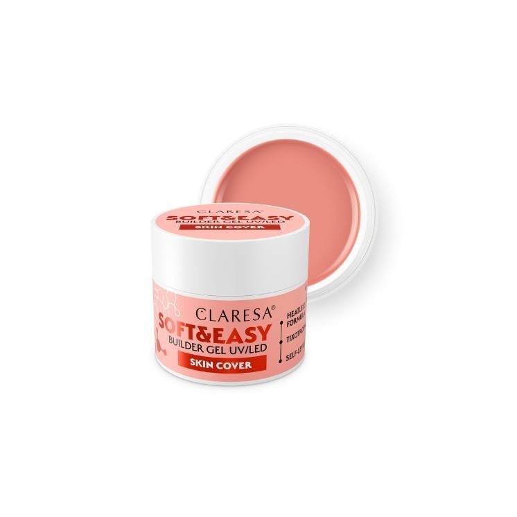 Гель для нарощування нігтів Claresa Soft & Easy Skin Cover 45 г