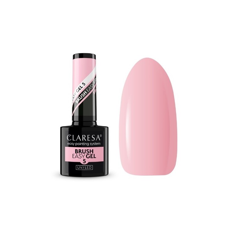 Claresa Brush Easy Gel Gel у флаконі з пензлем № / 5 / 5 г
