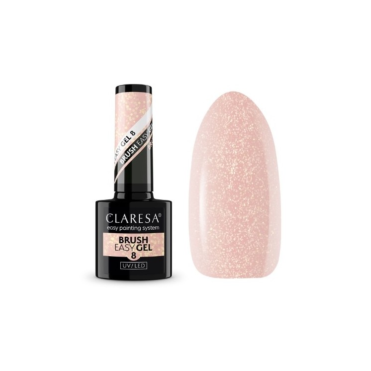 Claresa Brush Easy Gel Gel in a bottle with a brush no. /8/ 5 g