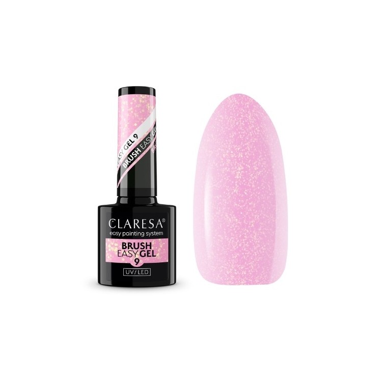 Claresa Brush Easy Gel Gel у флаконі з пензлем № /9/ 5 гр