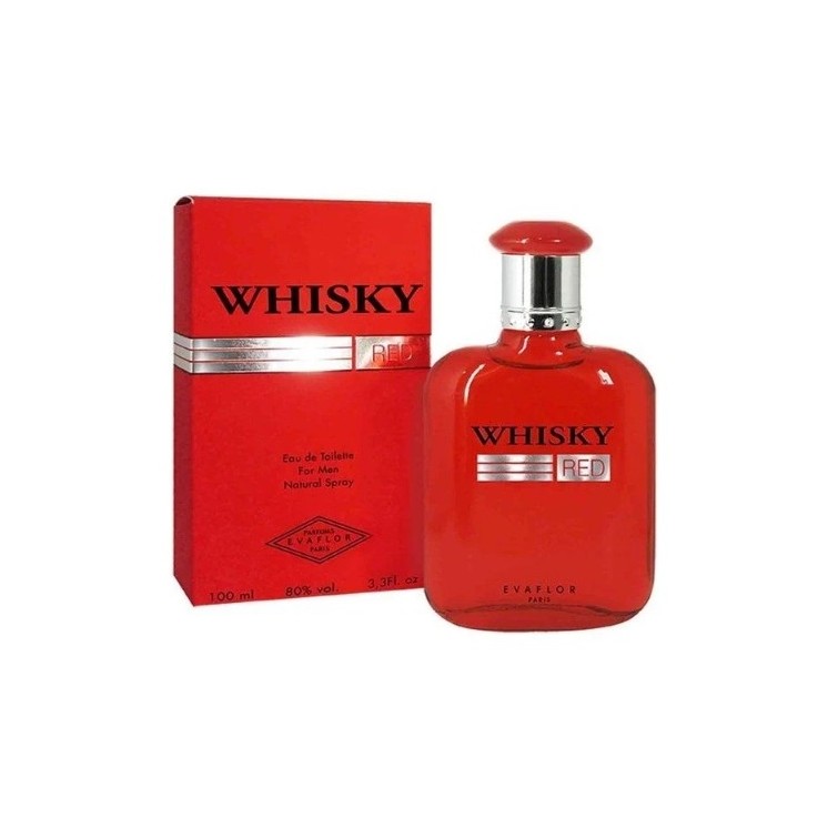 Evaflor Whiskey Red Eau de Toilette voor Mannen 100 ml