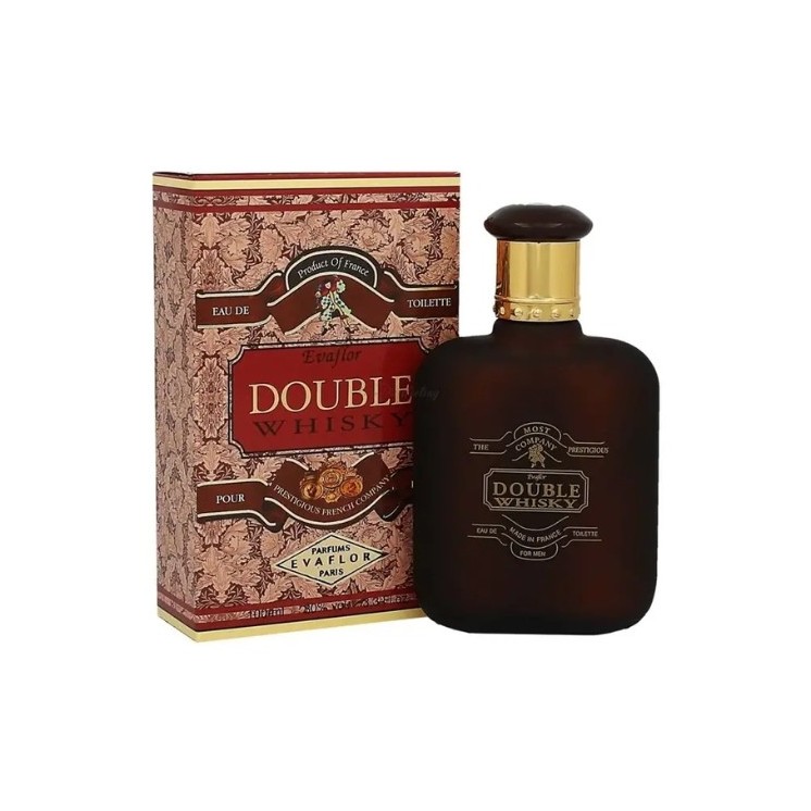 Evaflor Double Whiskey For Man Eau de Toilette für Männer 100 ml