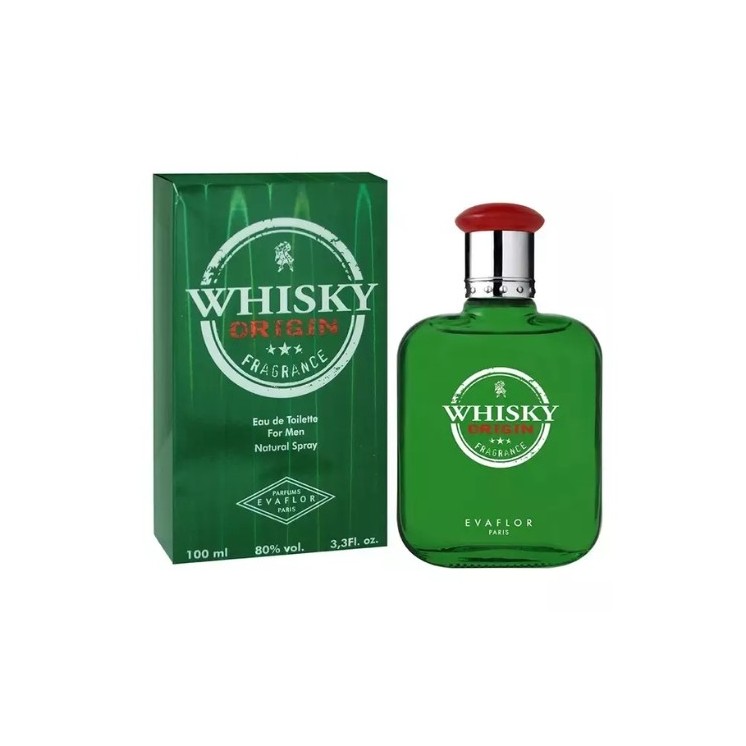 Evaflor Whiskey Orgin Eau de Toilette voor Mannen 100 ml