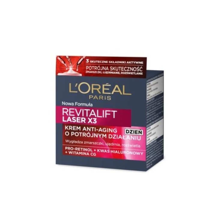 L'oreal Revitalift Laser 3X Day Gesichtscreme 50 ml