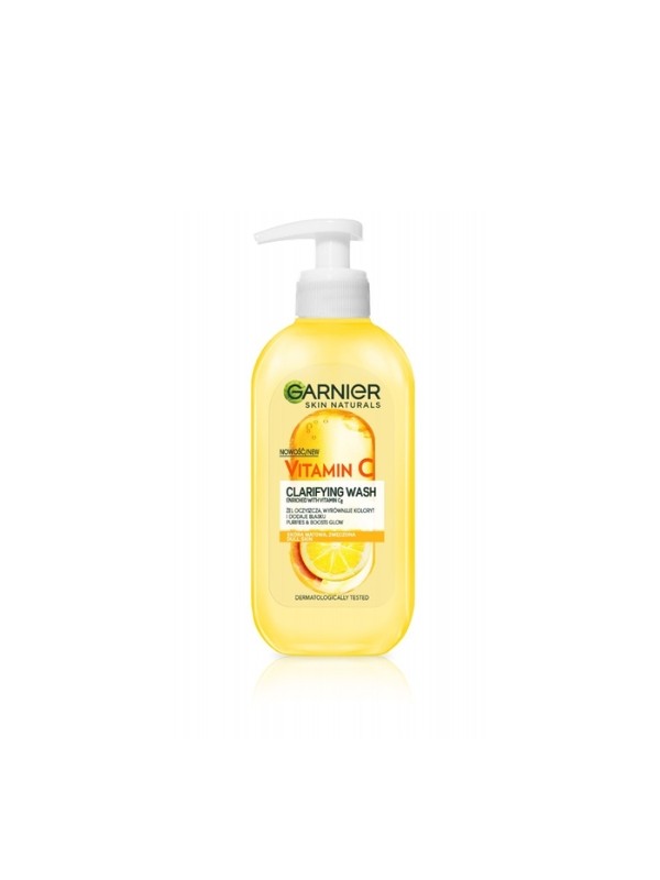 Garnier Skin Naturals Brighteninig Vitamin C żel do mycia twarzy 250 ml