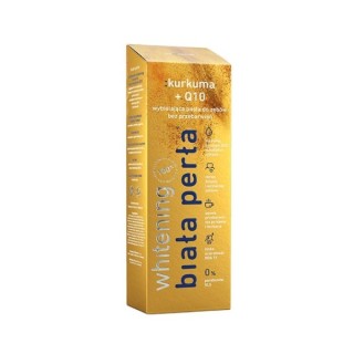 Biała Perła Whitening aufhellende Zahnpasta mit Kurkuma 75 ml