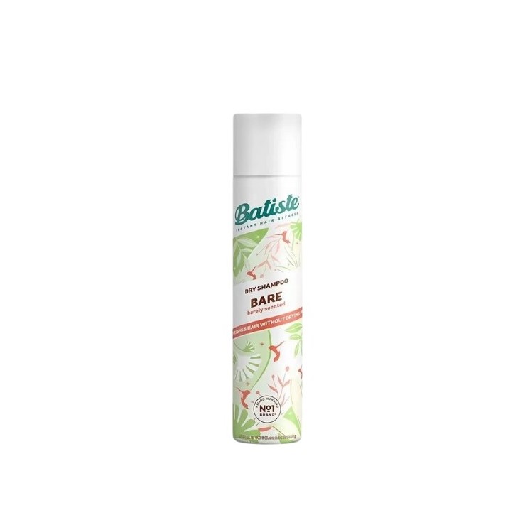 Batiste Bare kaum parfümiertes Shampoo für trockenes Haar, 200 ml