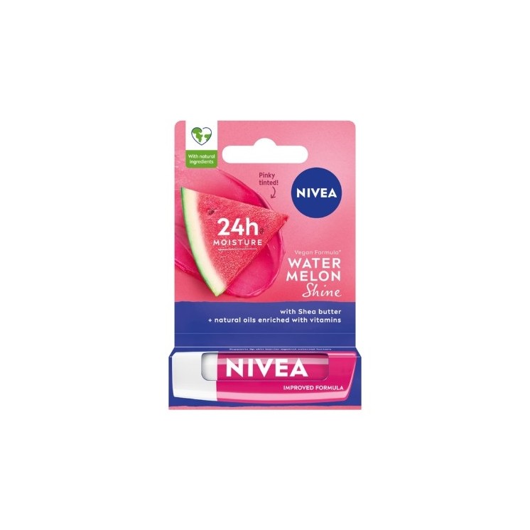 Nivea Watermelon Shine verzorgende lippenstift 4,8 g