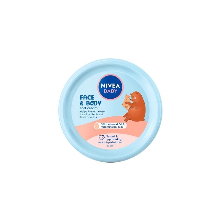 Nivea Babycreme zur Pflege von Kindern und Babys 200 ml