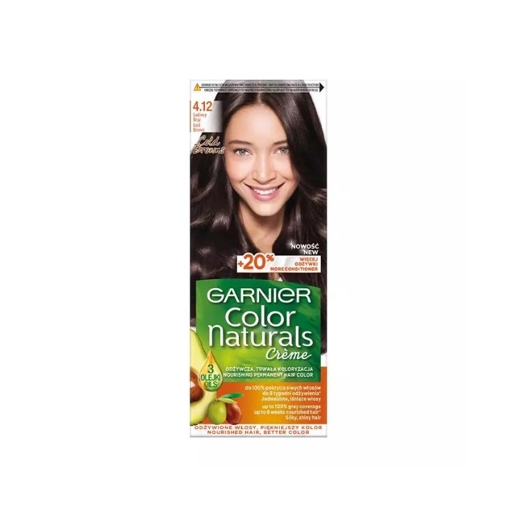 Garnier Color Naturals Hair dye /4.12/ Ice brown