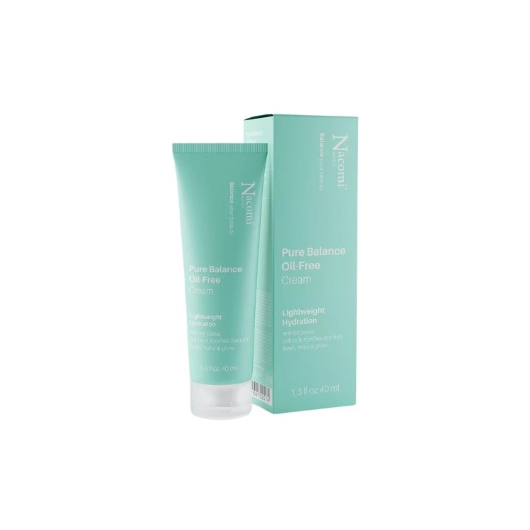 Nacomi Next Level Feuchtigkeitsspendende Gesichtscreme Pure balance 40 ml