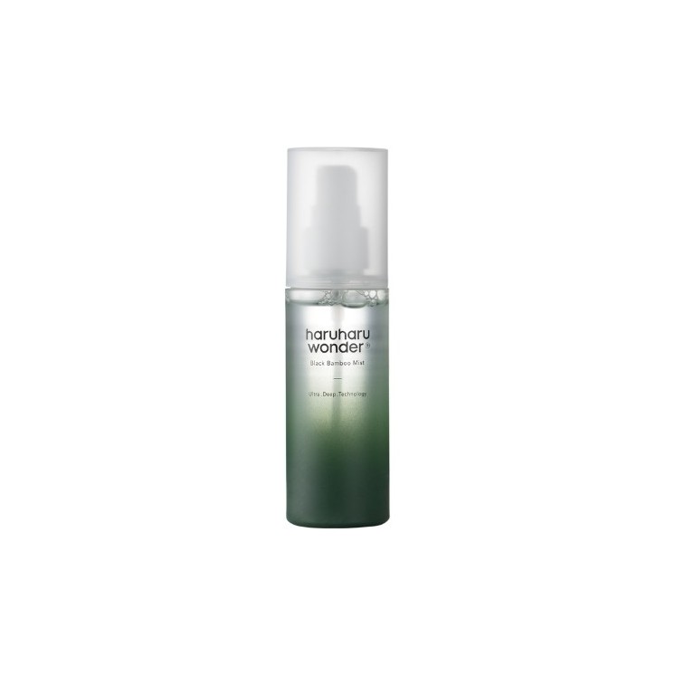 Haruharu Wonder Black Bamboo Mist Moisturizing Face Mist з екстрактом листя бамбука 80 мл