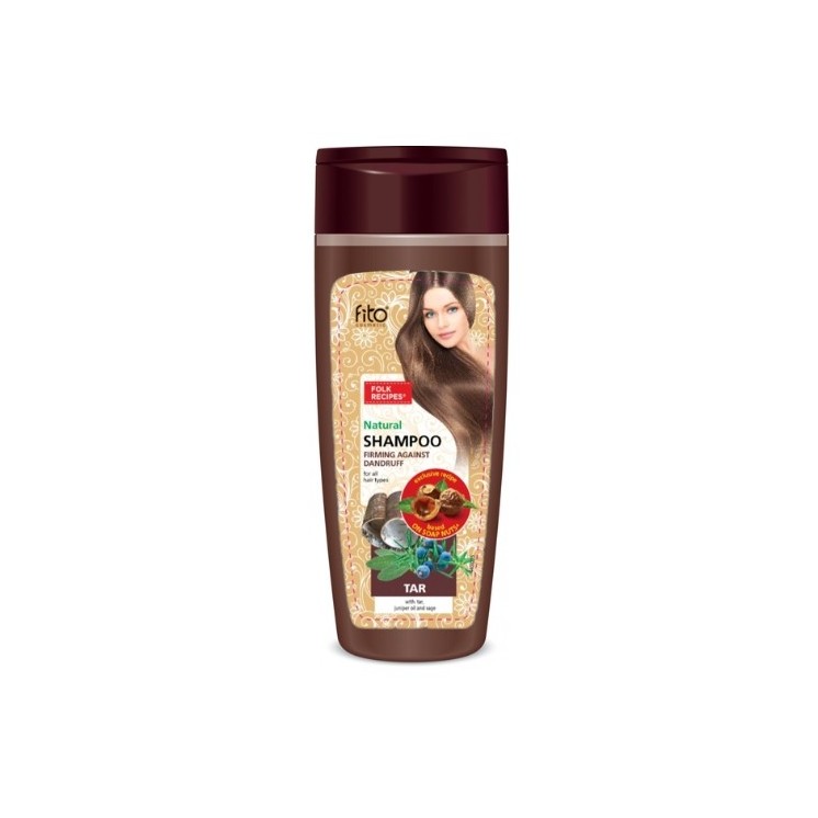 Fitocosmetics Tar Anti-Schuppen-Haarshampoo mit Wacholderöl 270 ml