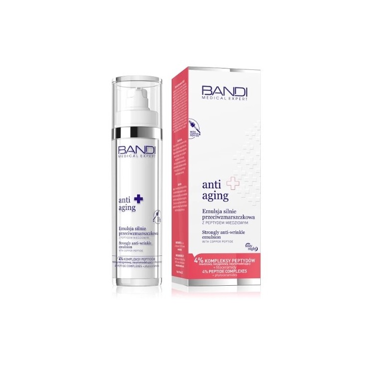 Емульсія Bandi Medical Expert ANTI AGEING Сильно проти зморшок з пептидом міді 50 мл