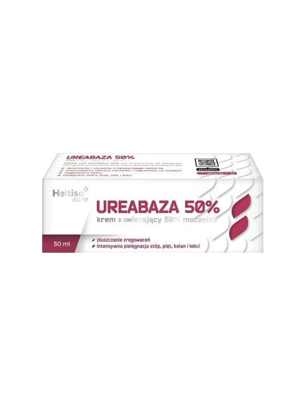 Heltiso Care UREABAZA 50% krem zawierający 50% mocznika 50 ml