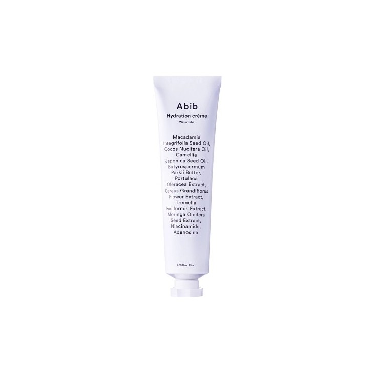 Abib Hydration Creme Water Tube Tief feuchtigkeitsspendende Gesichtscreme 75 ml
