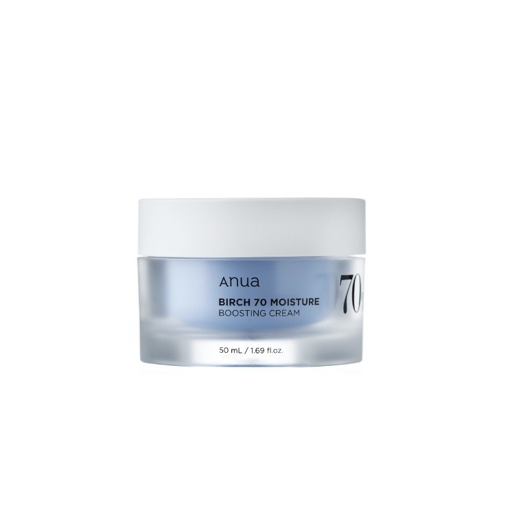 Anua Birch 70 Moisture Boosting Cream Feuchtigkeitscreme mit Birkensaft 50 ml