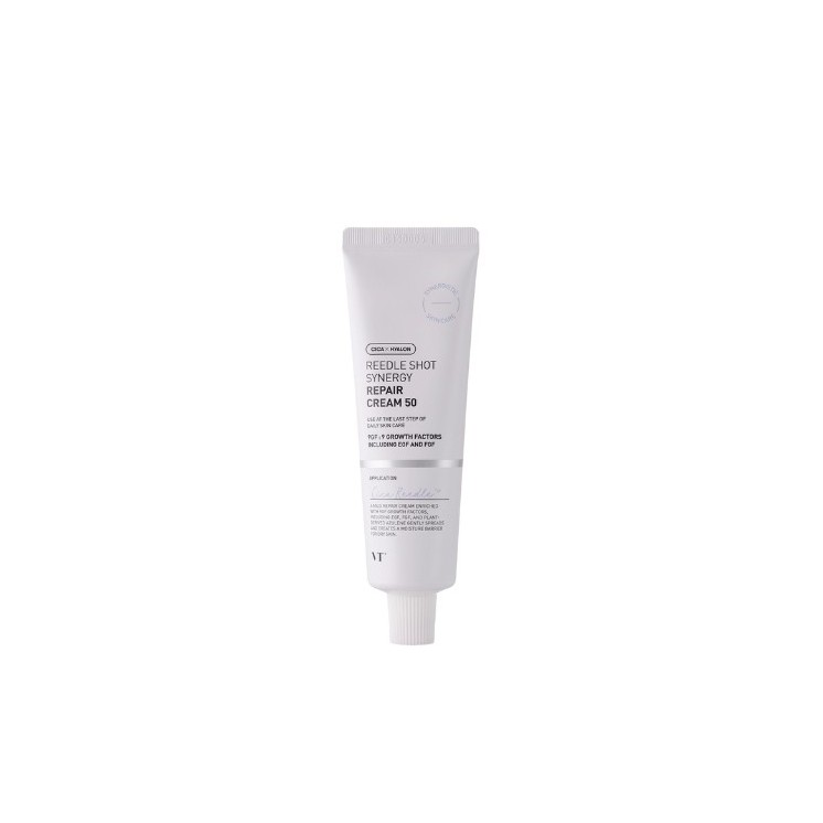 VT Cosmetics Reedle Shot Synergy Repair Cream 50 Відновлюючий крем для обличчя з азуленом 50 мл