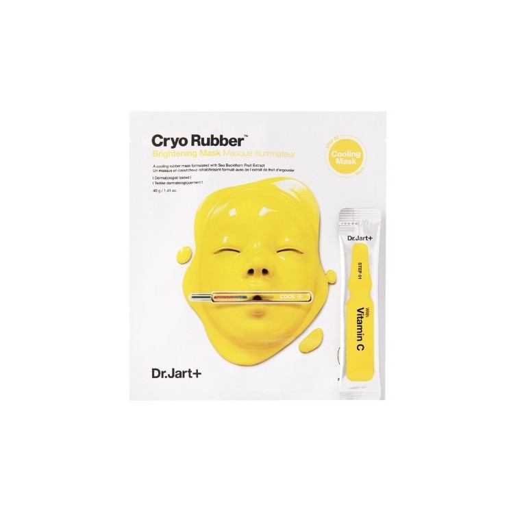 Dr.Jart+ Cryo Rubber met verhelderende vitamine C Verhelderend gezichtsmasker 40 g