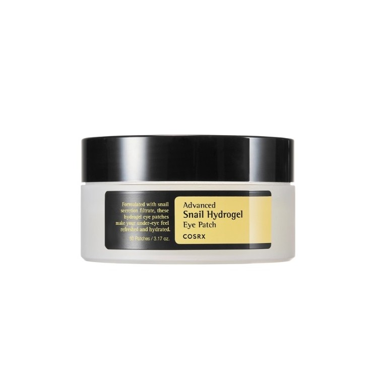 COSRX Advanced Snail Hydrogel Eye Patch Hydro патчі під очі зі слизом равлика 60 штук
