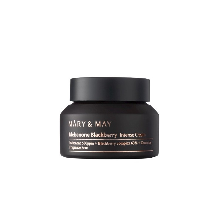 Mary&May Idebenone Blackberry Intense Cream Antirimpelcrème met Idebenone 70 g