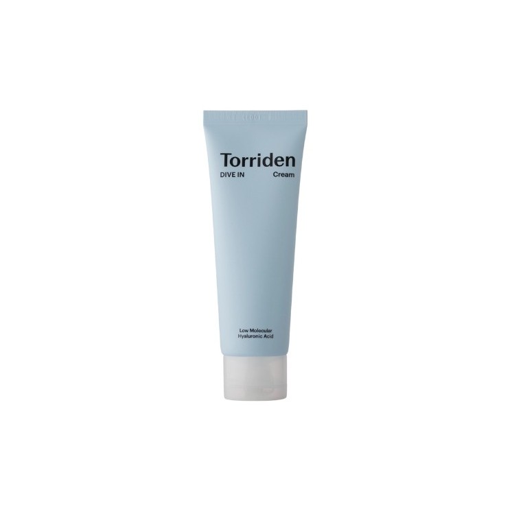 Torriden Dive-In laagmoleculaire Hyaluronic Acid Hydraterende crème met laagmoleculair hyaluronzuur en ceramiden Cream ml