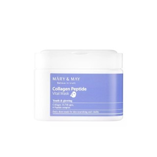 Mary&May Collagen Peptide Vital Mask Firming Face Mask Set 30 pcs