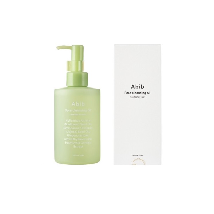 Abib Pore Cleansing Oil Heartleaf Oil-Wash Make-up Removal Oil Reduziert Talg 200 ml