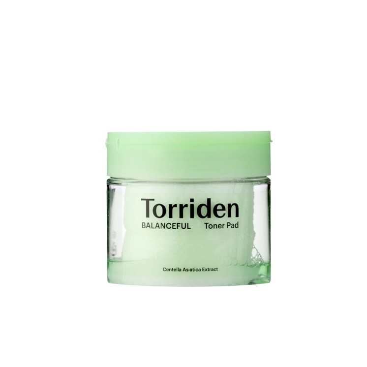 Torriden Balanceful Cica Toner Pad Ausgleichende Gesichtspads 60 Stück
