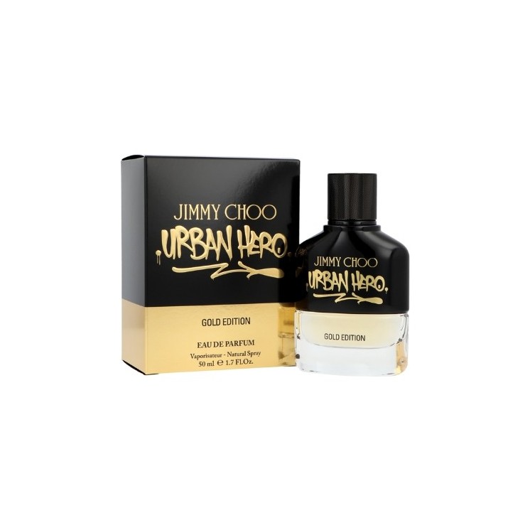 Jimmy Choo Urban Hero Gold Edition Eau de Toilette voor mannen 50 ml