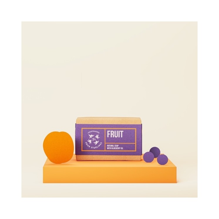 Mydlarnia Cztery Szpaki Fruitige natuurlijke zeep 110 G