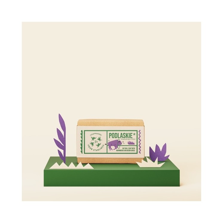 Mydlarnia Cztery Szpaki Podlaskie natural soap bar 110 G