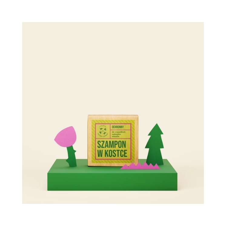 Mydlarnia Cztery Szpaki Szpaki Forest Rose Beschermende Shampoo 75 G